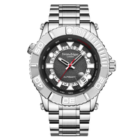 Limited Edition Swan & Edgar Hand Assembled Geometric Racer Automatic Steel - SJR London Timepiece