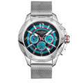 Montre automatique acier « Sports Target » assemblée à la main Swan & Edgar - Édition Limitée