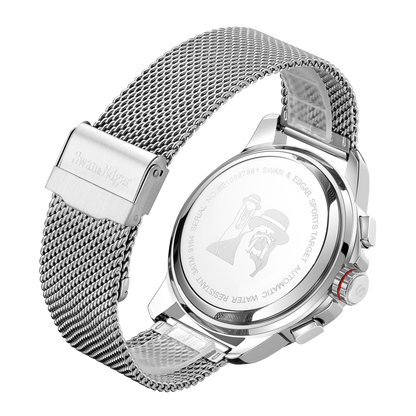 Limited Edition Swan & Edgar Hand Assembled Sports Target Automatic Steel - SJR London Timepiece