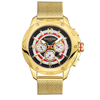 Limited Edition Swan & Edgar Hand Assembled Sports Target Automatic Gold - SJR London Timepiece
