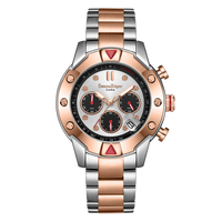 Limited Edition Swan & Edgar Hand Assembled Mechanical Quartz Hybrid Two Tone - SJR London Timepiece
