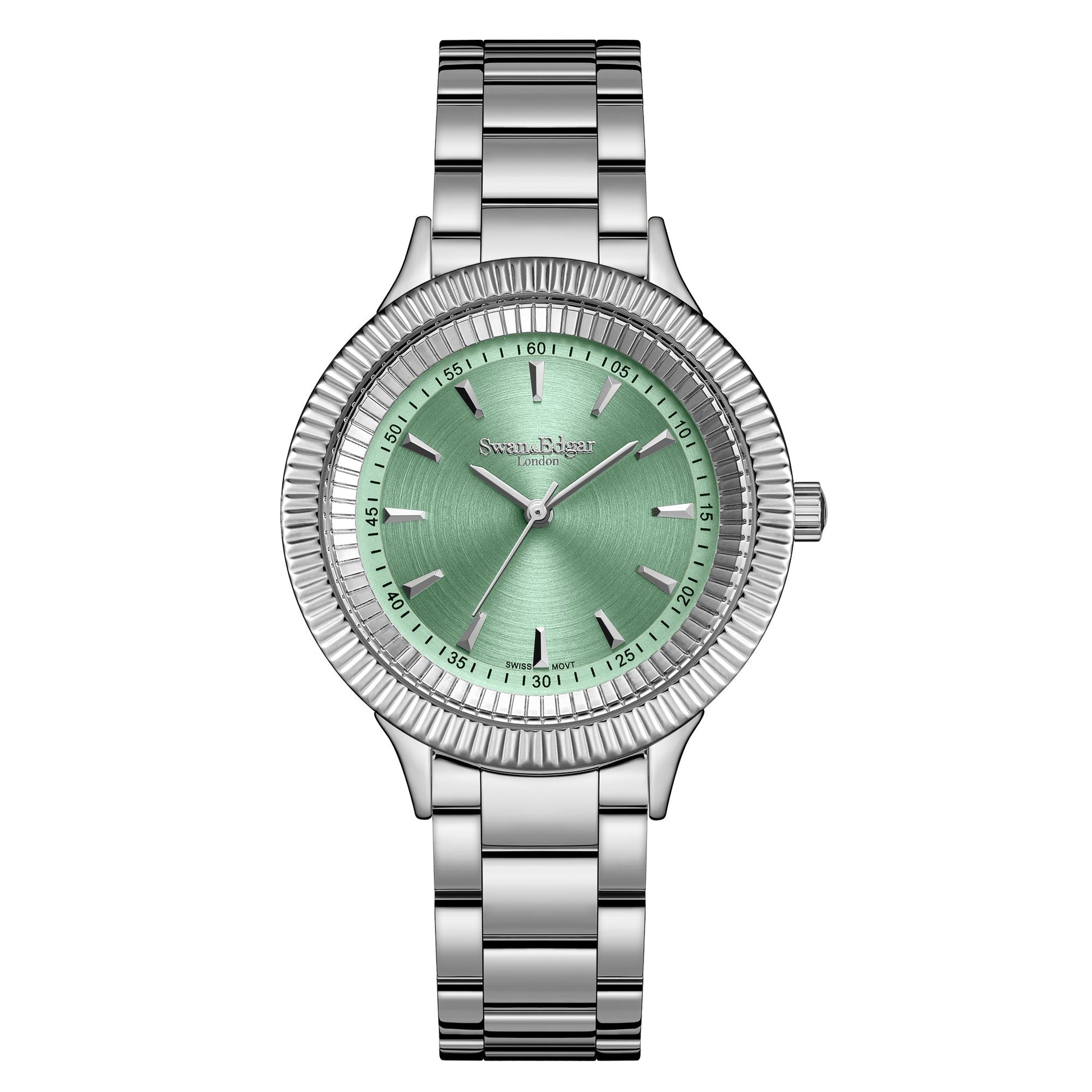 Swan & Edgar Ladies Duet in Steel - SJR London Timepiece