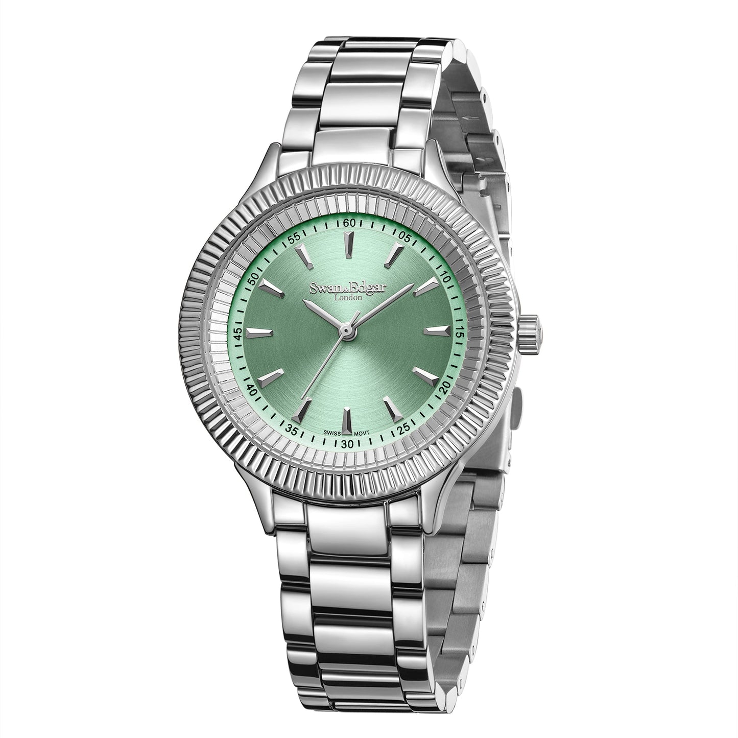 Swan & Edgar Ladies Duet in Steel - SJR London Timepiece