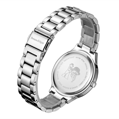 Swan & Edgar Ladies Duet in Steel - SJR London Timepiece