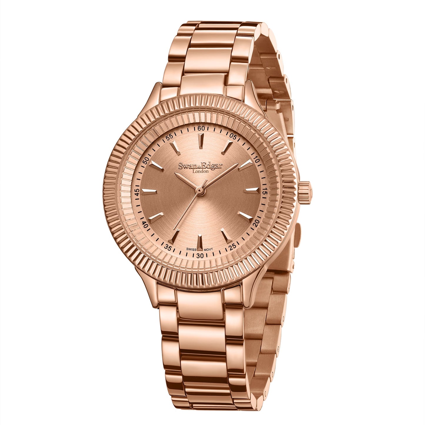 Swan & Edgar Ladies Duet in Rose - SJR London Timepiece