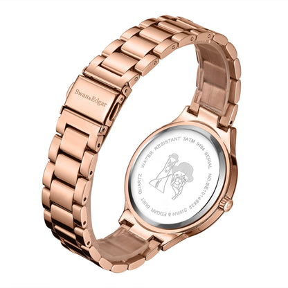 Swan & Edgar Ladies Duet in Rose - SJR London Timepiece