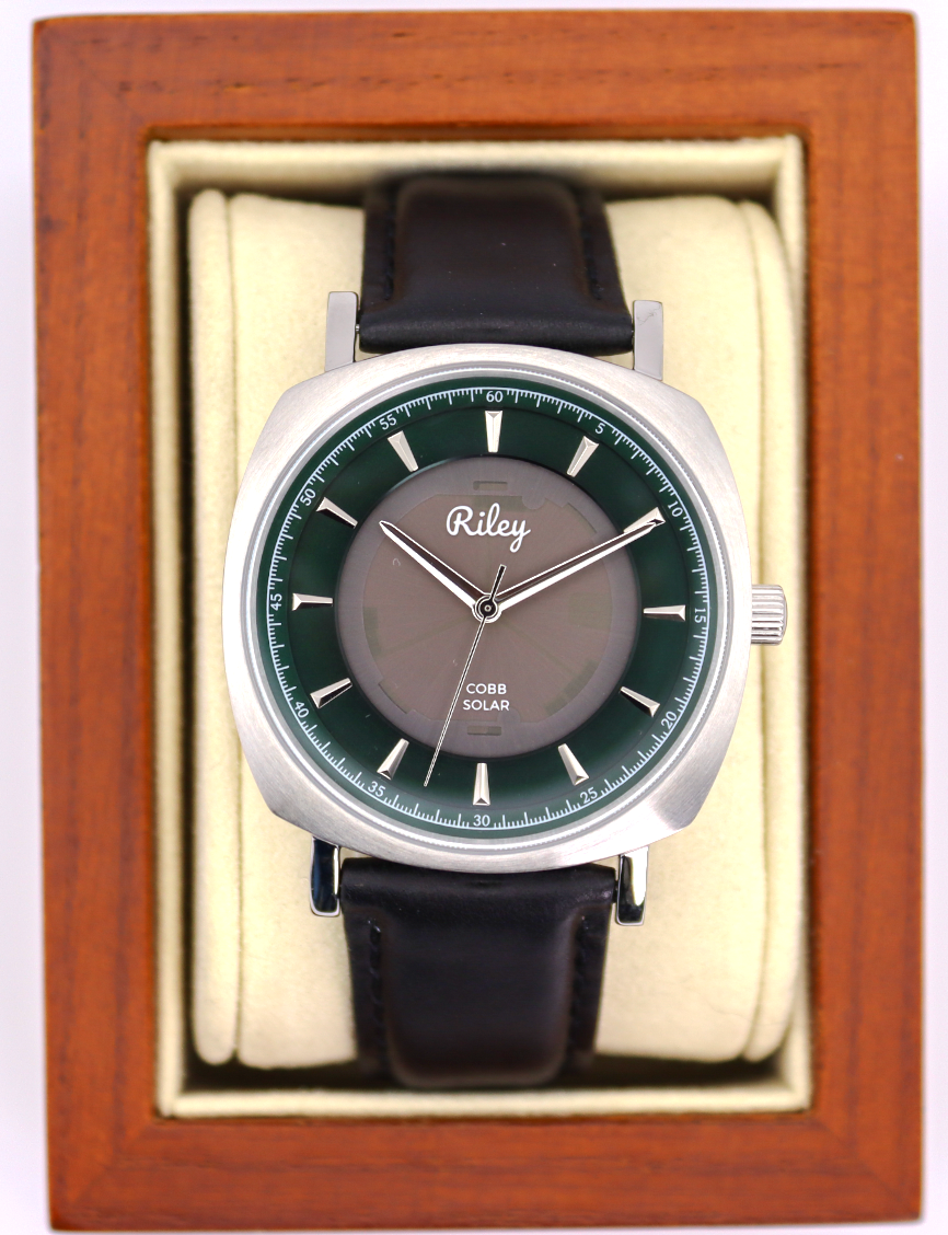 Jerrie Cobb Solar - JC01 - SJR London Timepiece