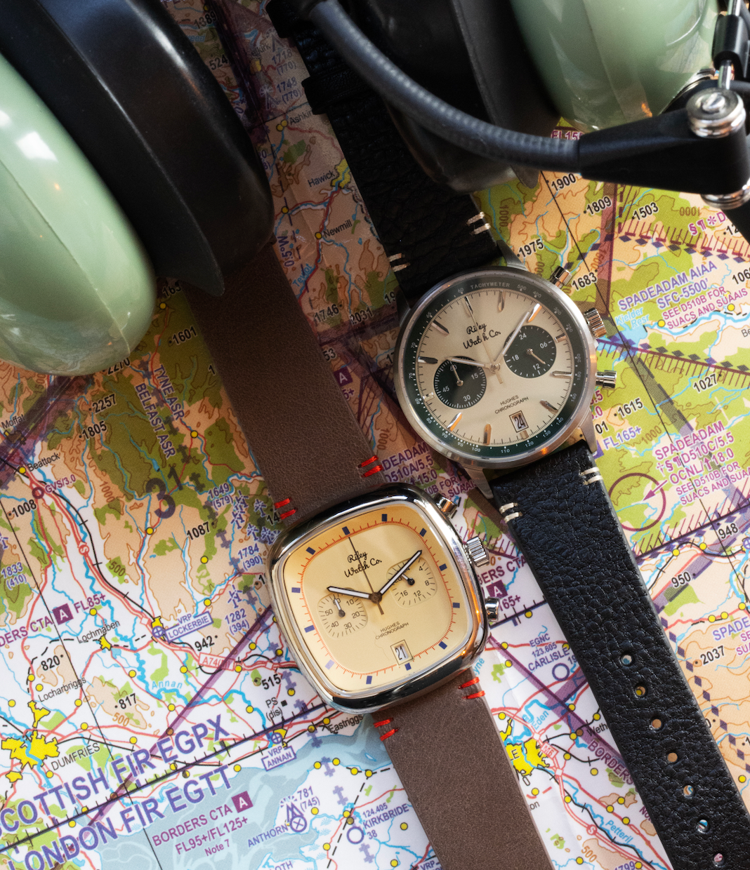 Howard Hughes Chronograph - HH01 - SJR London Timepiece