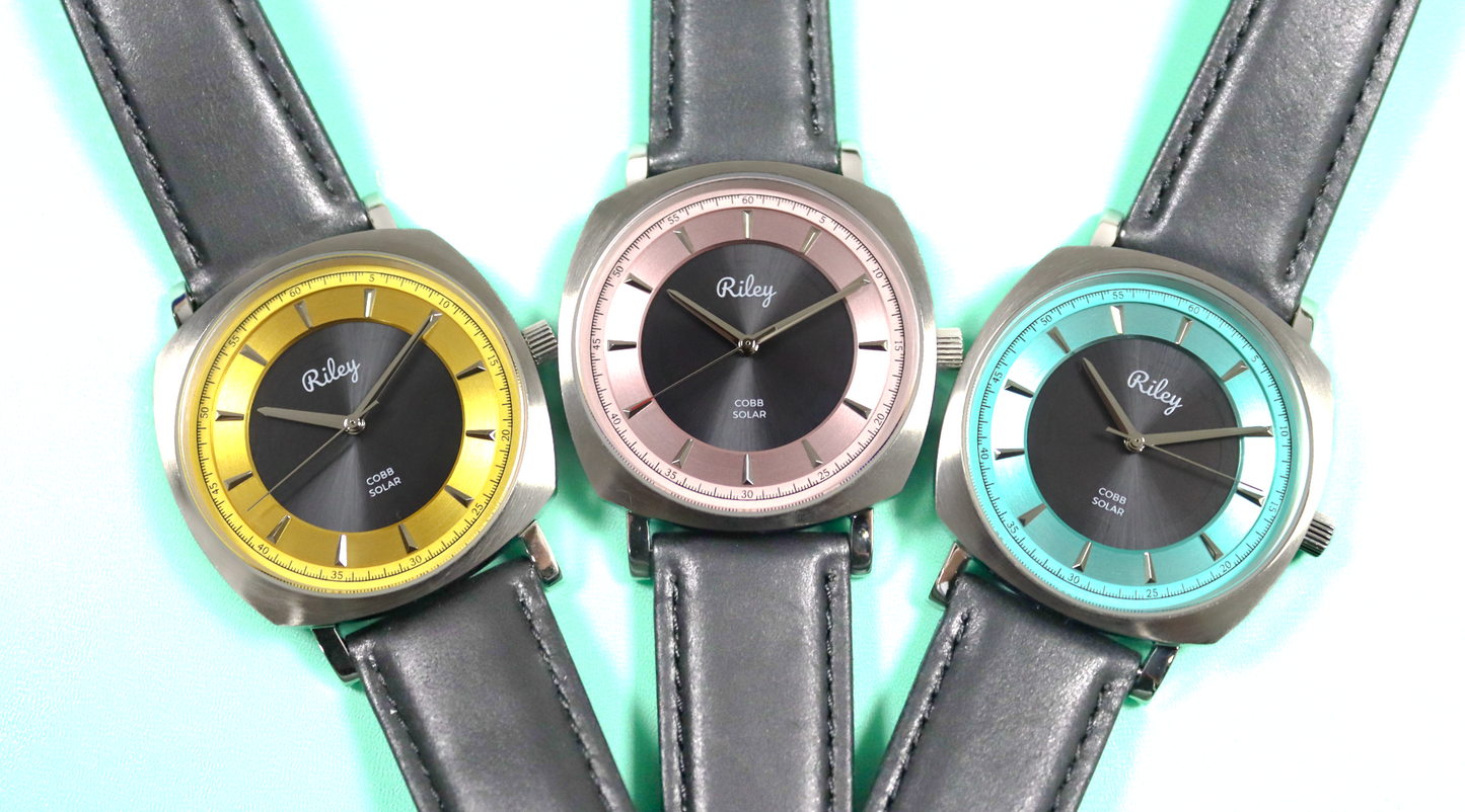 Jerrie Cobb Solar - JC01 - SJR London Timepiece