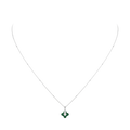 Silver Clover Necklace