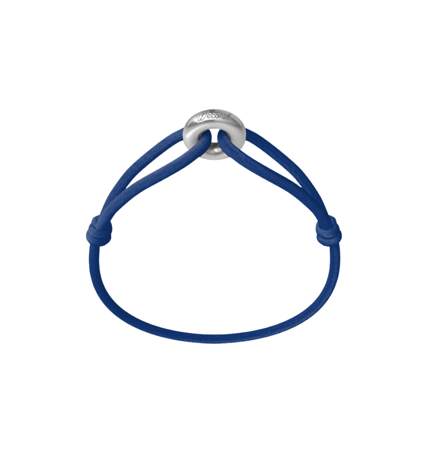 Silver Soho Matte Cord Bracelet