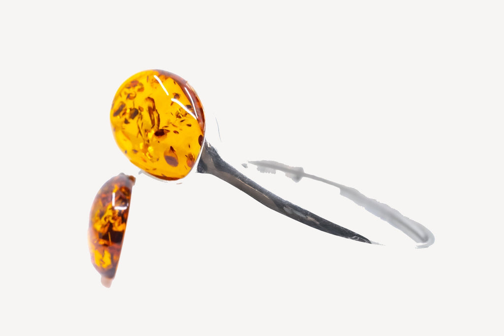 Bracelet jonc torque Amber Statement