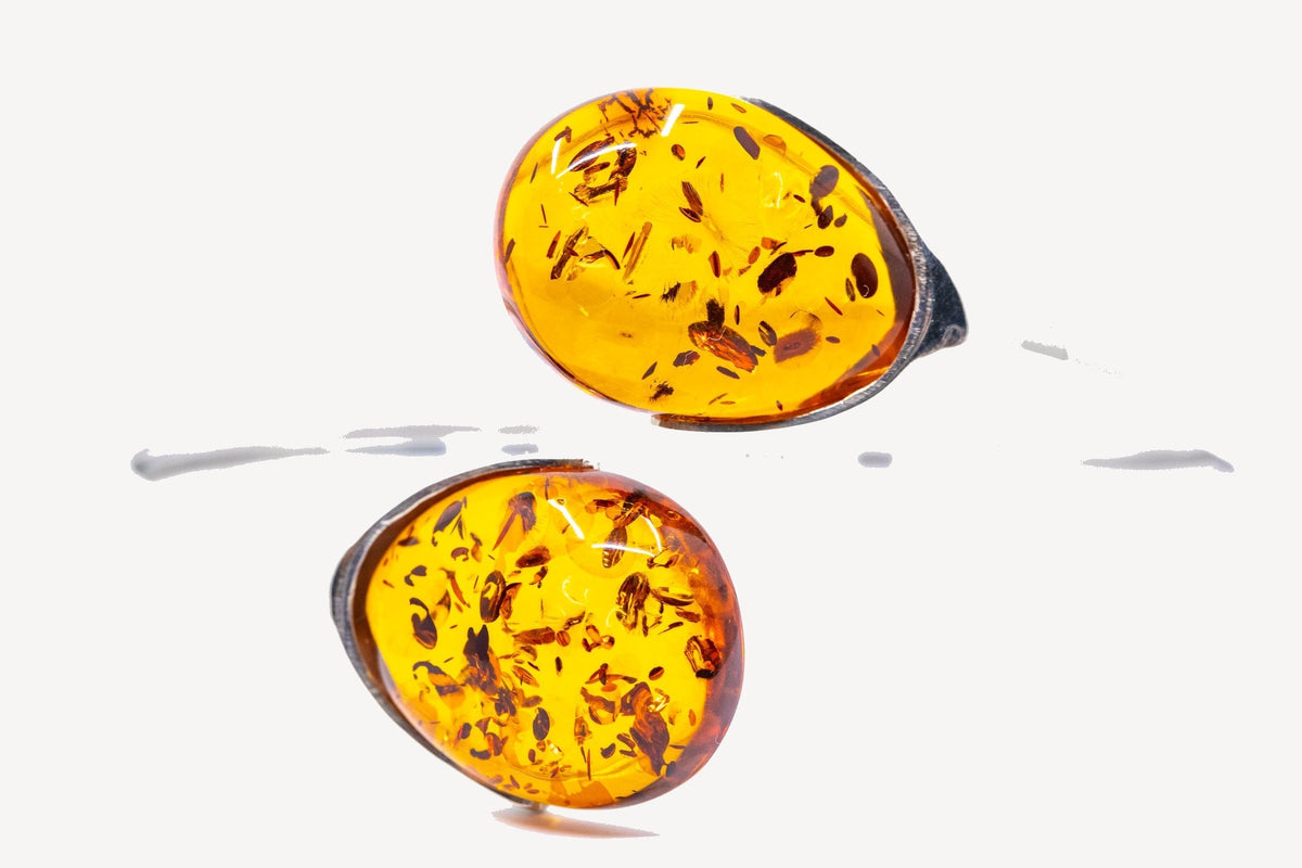 Bracelet jonc torque Amber Statement