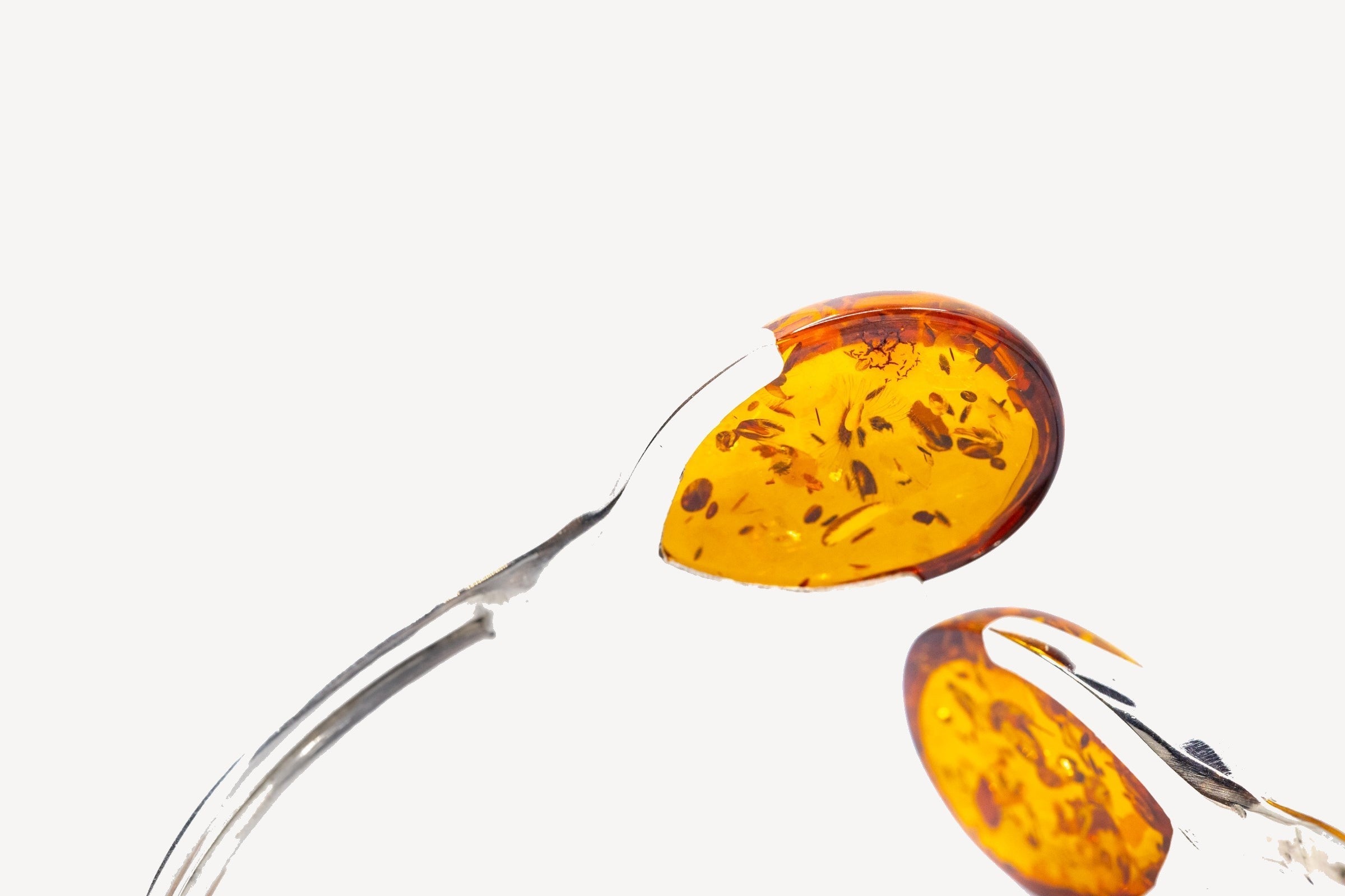Bracelet jonc torque Amber Statement