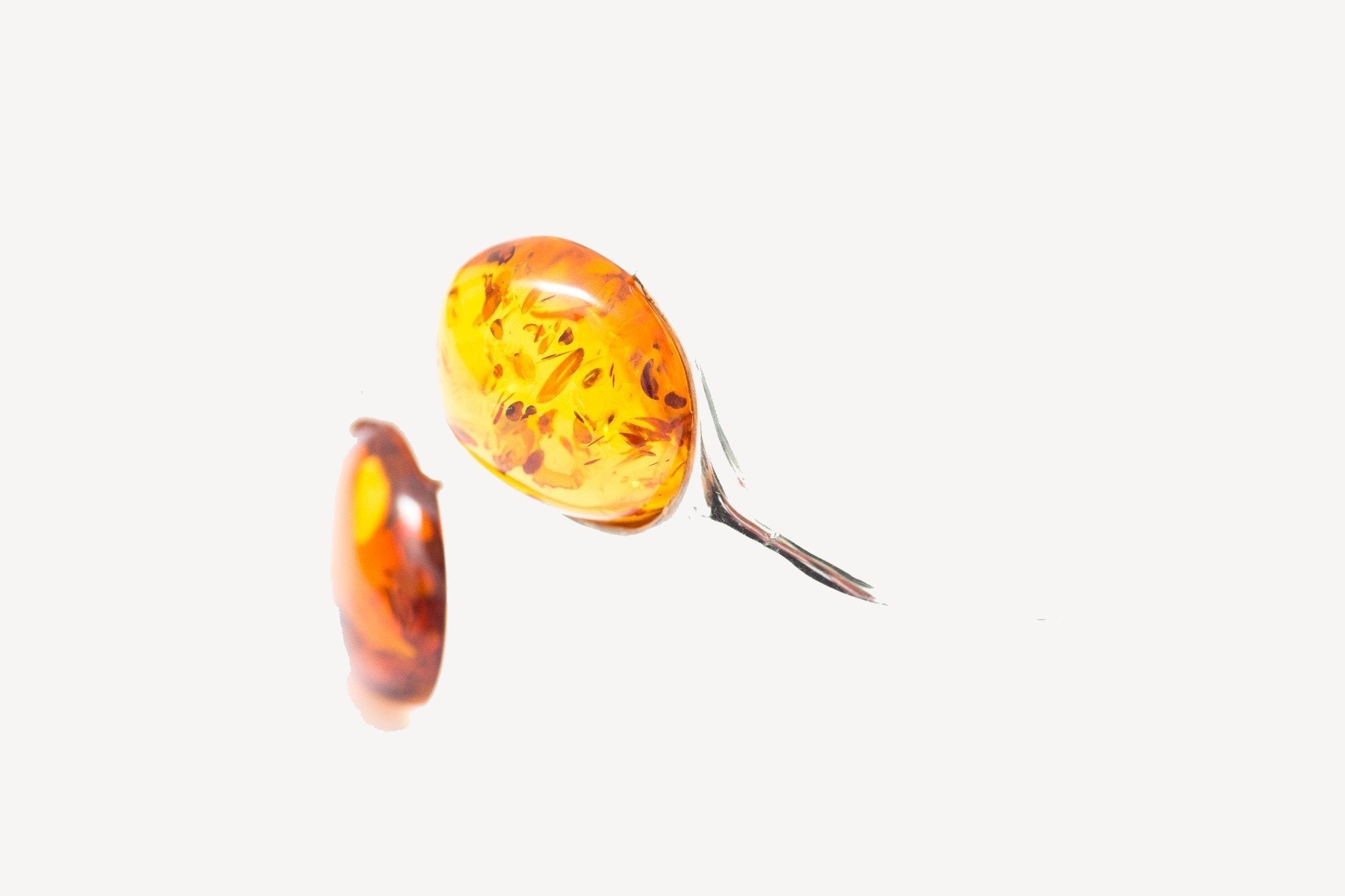 Bracelet jonc torque Amber Statement
