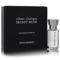 Swiss Arabian Secret Musk Concentrated Perfume Oil for Women and Men, 0.40 oz / 12 ml