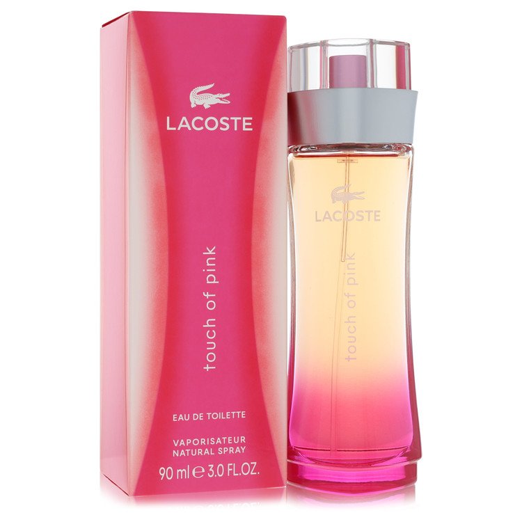 Lacoste Touch of Pink Eau de Toilette Spray 3 oz (90 ml) for Women