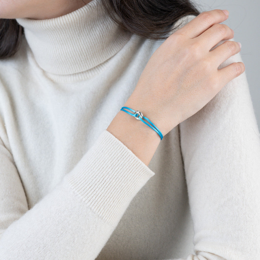 Bracelet cordon Mini Silver Soho