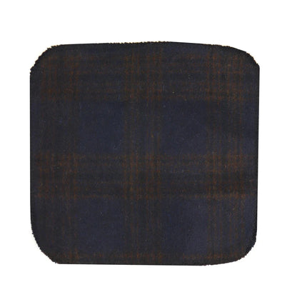 281 - Men's Herringbone Tweed Wool Tie & Hankerchief 2"