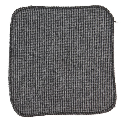 281 - Men's Herringbone Tweed Wool Tie & Hankerchief 2"