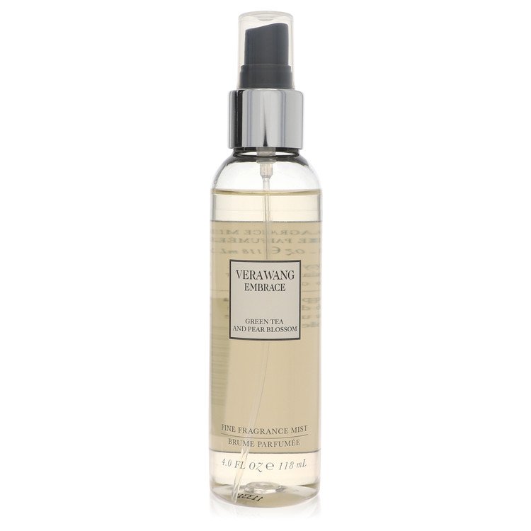 Vera Wang Embrace Green Tea and Pear Blossom Fragrance Mist Spray 4 oz / 118 ml for Women