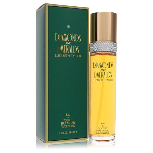 Elizabeth Taylor Diamonds & Emeralds Eau De Toilette Spray 3.3 oz (100 ml) for Women