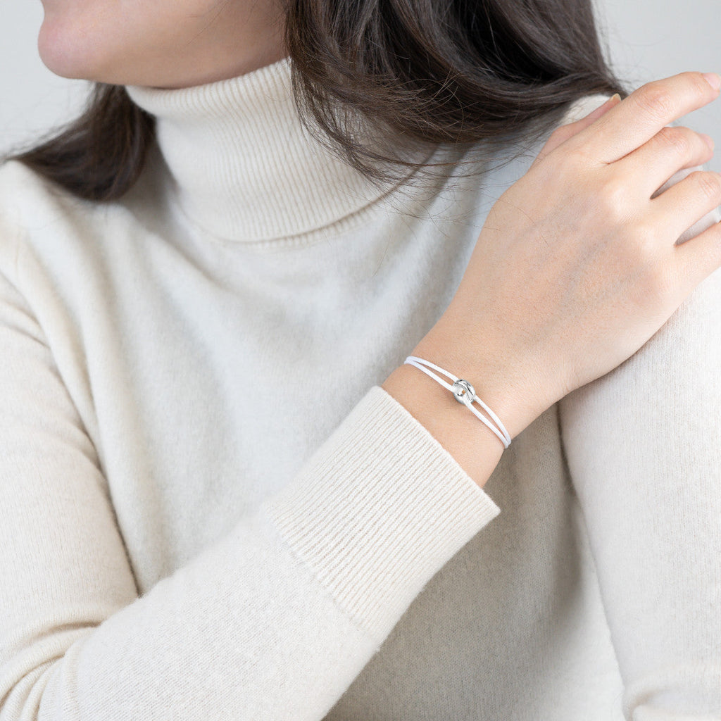 Bracelet cordon Mini Silver Soho