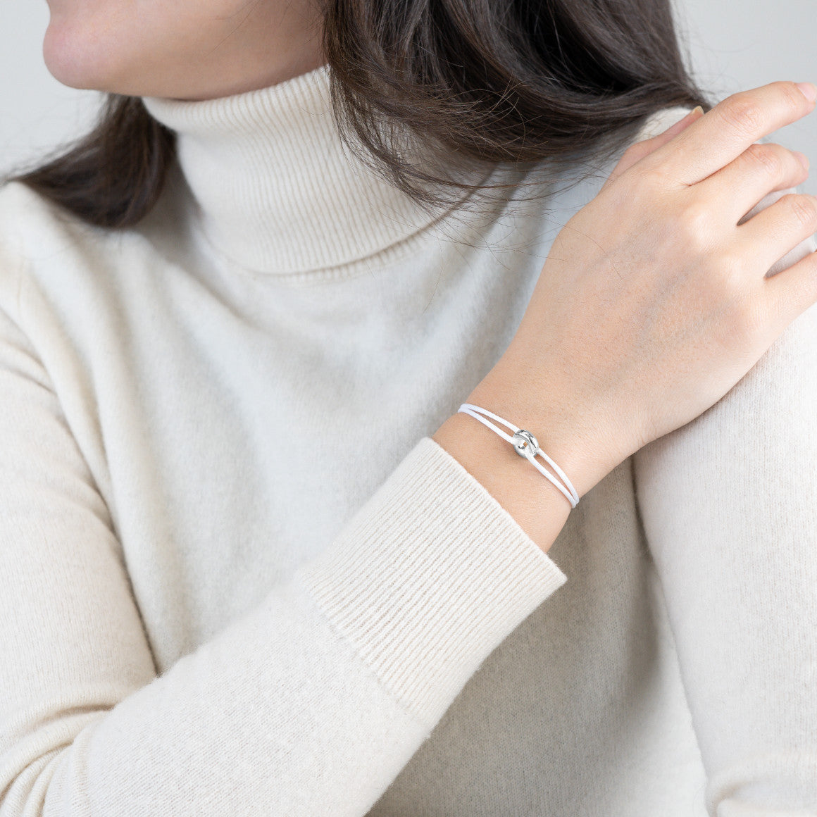 Bracelet cordon Mini Silver Soho