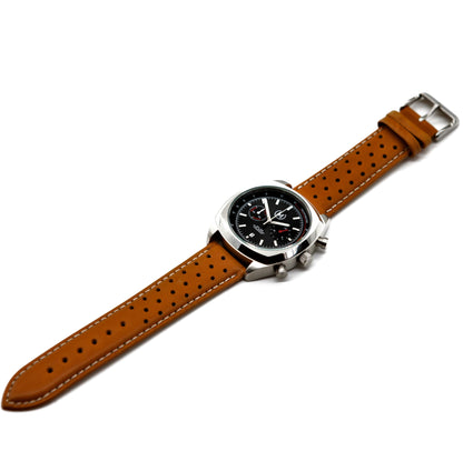 Classic Driver Chronograph, Tan Strap (PRE-ORDER NOW) - SJR London Timepiece