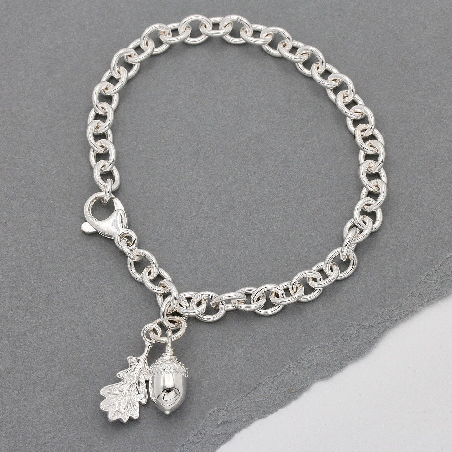 Tiny Beginnings Christening Silver Charm Bracelet