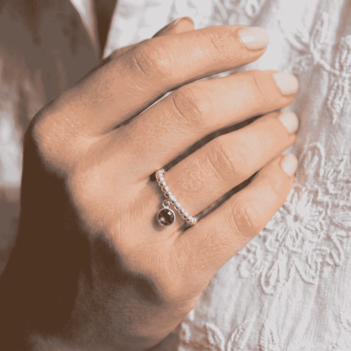 Amethyst Birthstone Ring