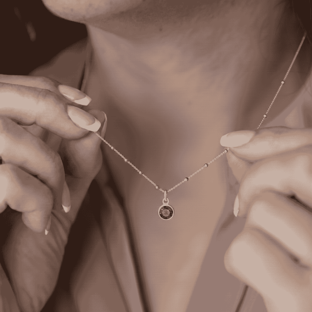 Amethyst February Birthstone Necklace