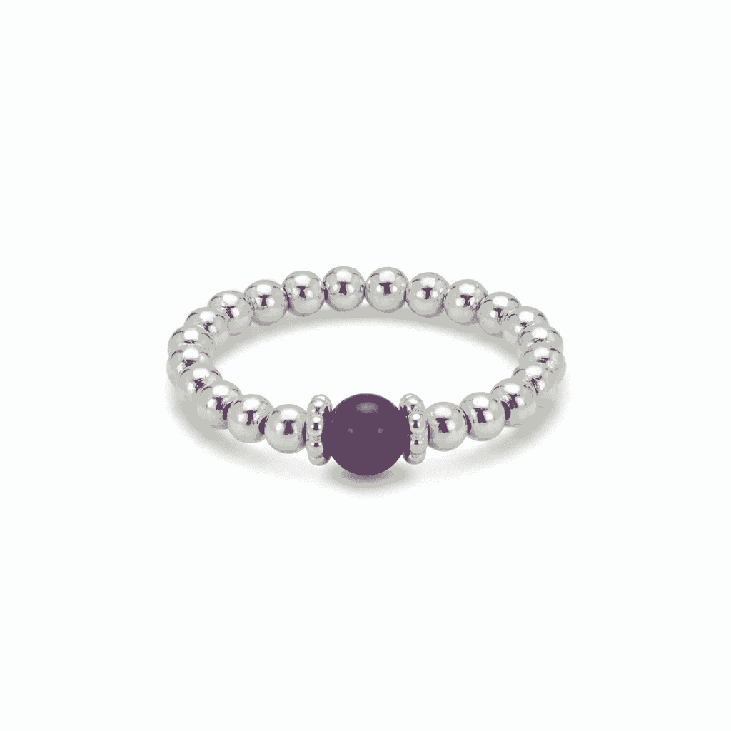 Amethyst Gemstone Ring