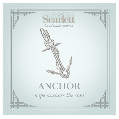 Anchor Silver Charm