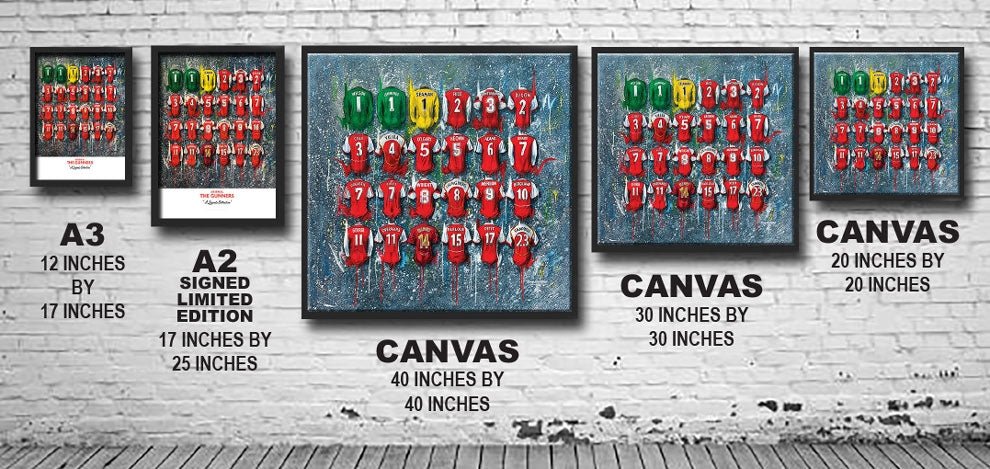 Nottingham Forest FC Shirts - A2 Signed Limited Edition Prints