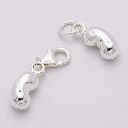 Baby Bean Silver Charm