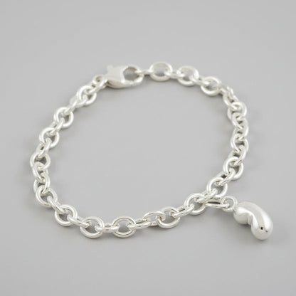 Baby Bean Silver Charm