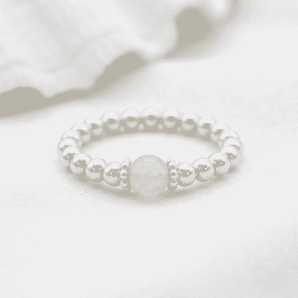 Rose Quartz Gemstone Ring