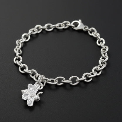 Bumble Bee Silver Charm