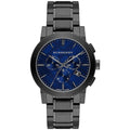 Montre Burberry BU9365 Cadran Bleu Métal Canon de Fusil