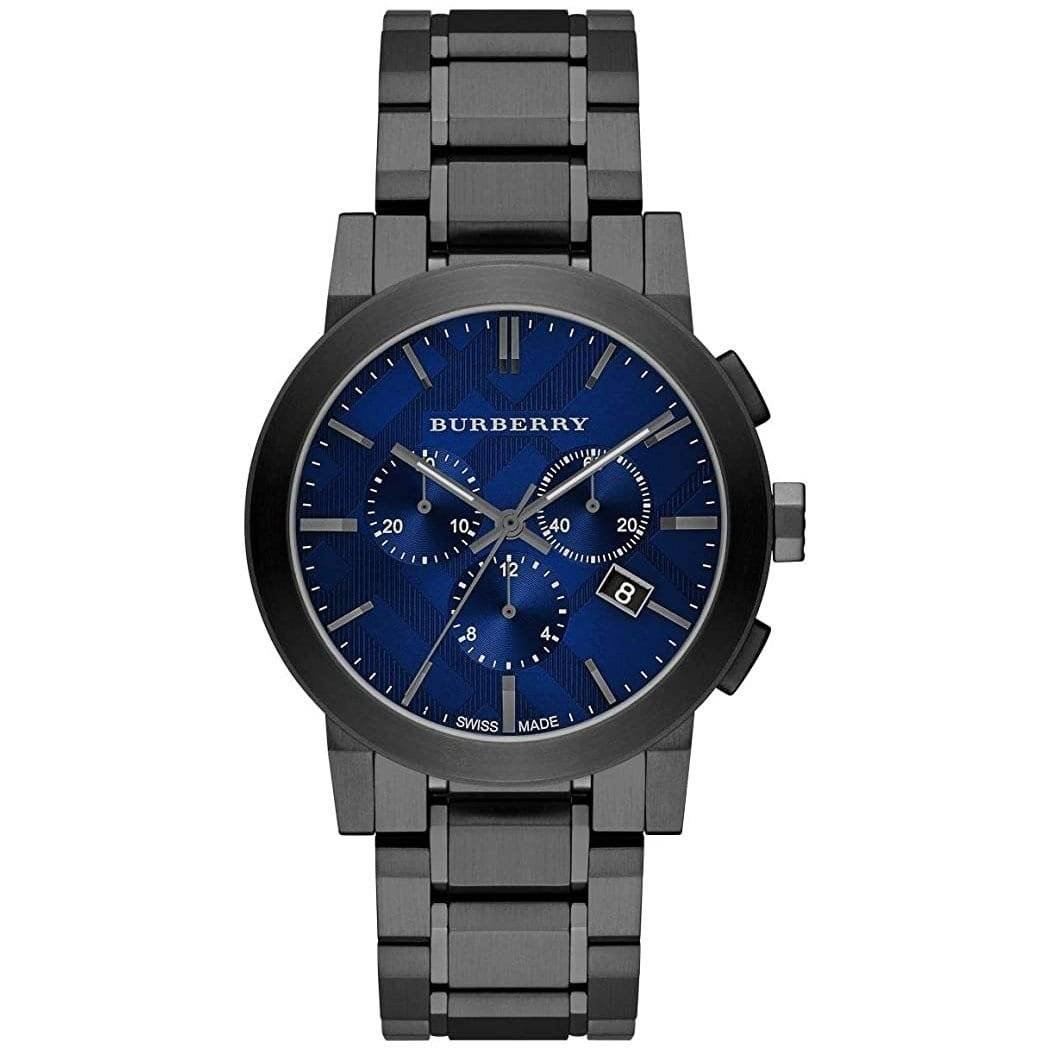 Burberry watch BU9365 Gunmetal Blue Dial - SJR London Timepiece