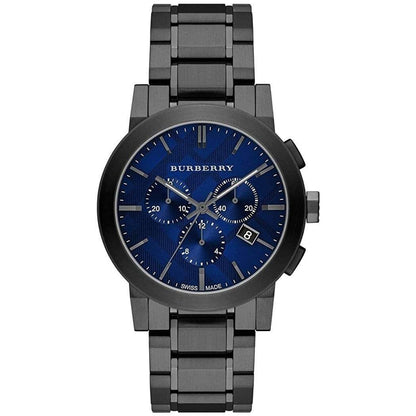 Burberry watch BU9365 Gunmetal Blue Dial - SJR London Timepiece