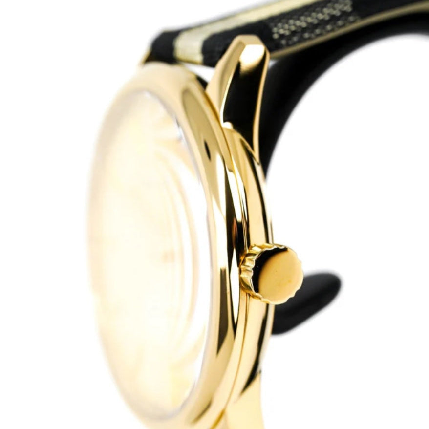 Montre Burberry BU10001 The City Homme Or et motif House Check