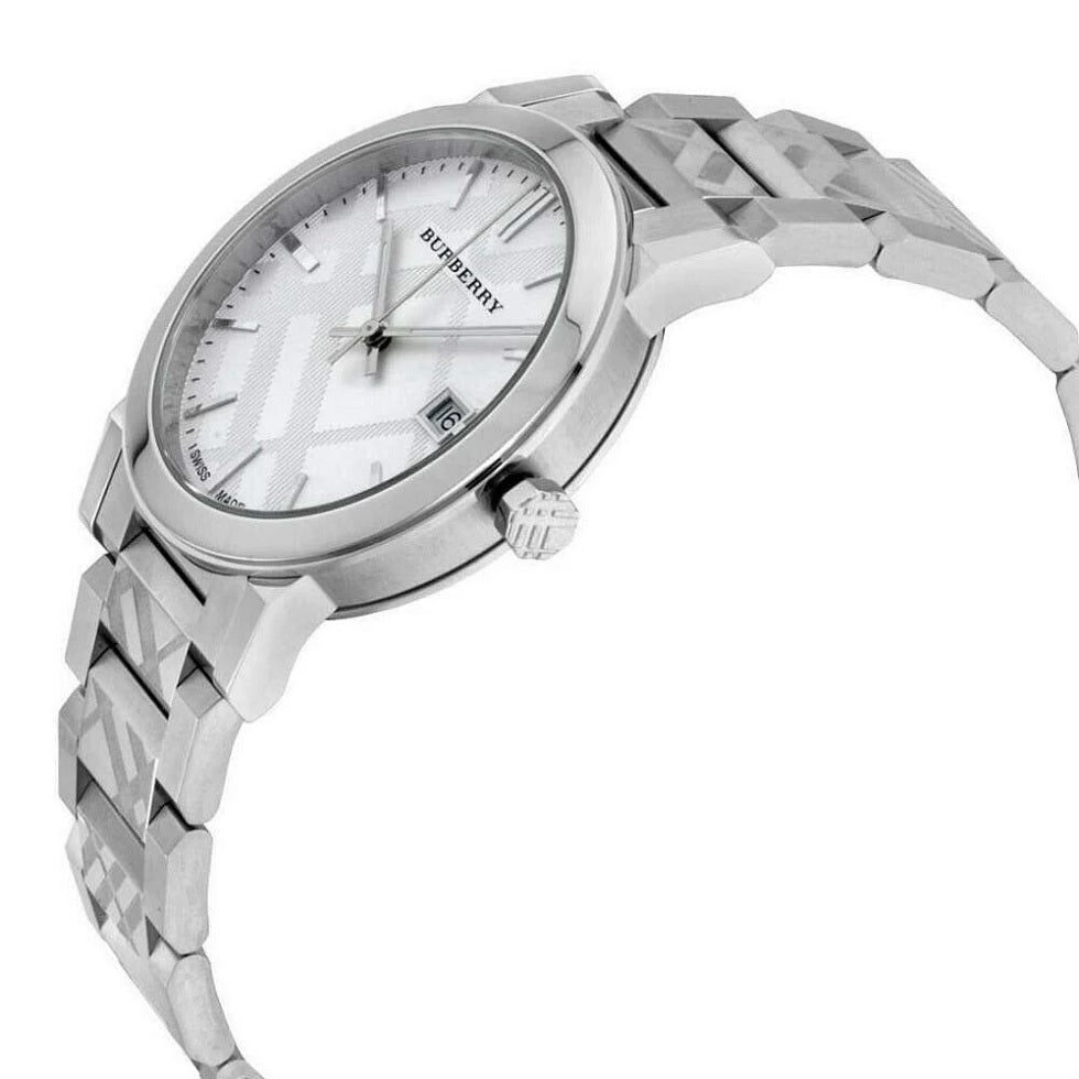 Burberry BU9037 The City Unisex Silver Watch - SJR London Timepiece