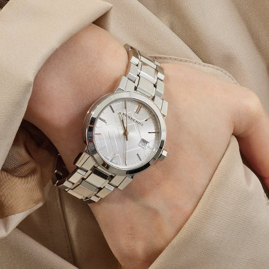 Burberry BU9100 The City Women's Silver Watch - SJR London Timepiece