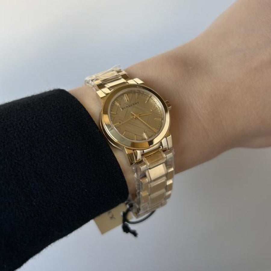 Burberry BU9227 The City Women's 26mm Gold Watch - SJR London Timepiece