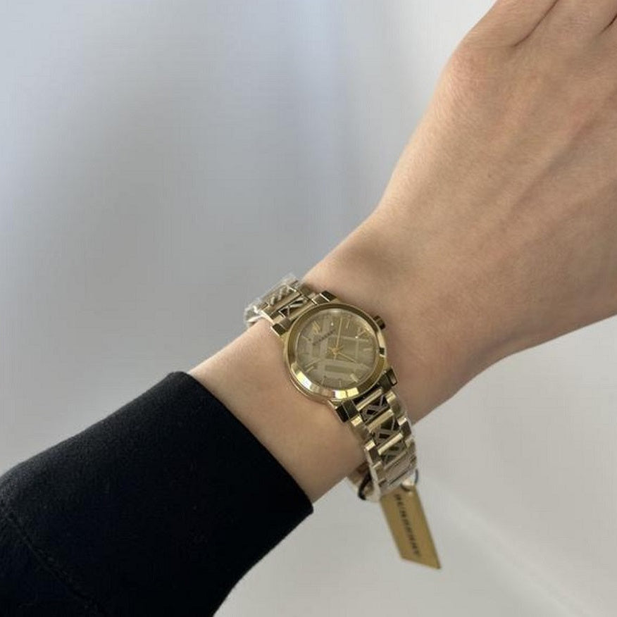 Burberry BU9234 The City Women's Gold Watch - SJR London Timepiece