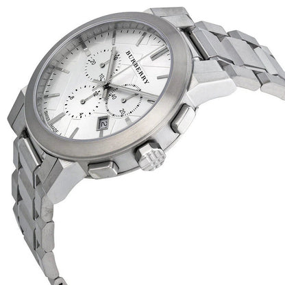 Burberry BU9350 The City Men's Silver Chronograph Watch - SJR London Timepiece
