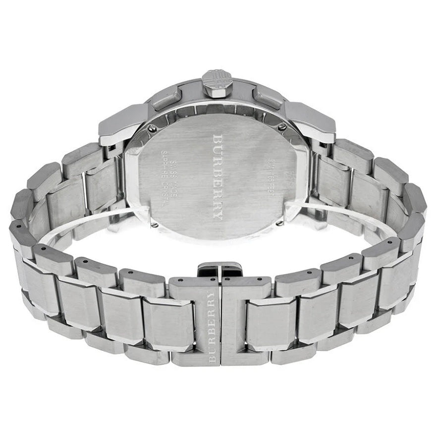 Burberry BU9350 The City Men's Silver Chronograph Watch - SJR London Timepiece