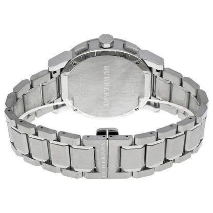 Burberry BU9350 The City Men's Silver Chronograph Watch - SJR London Timepiece